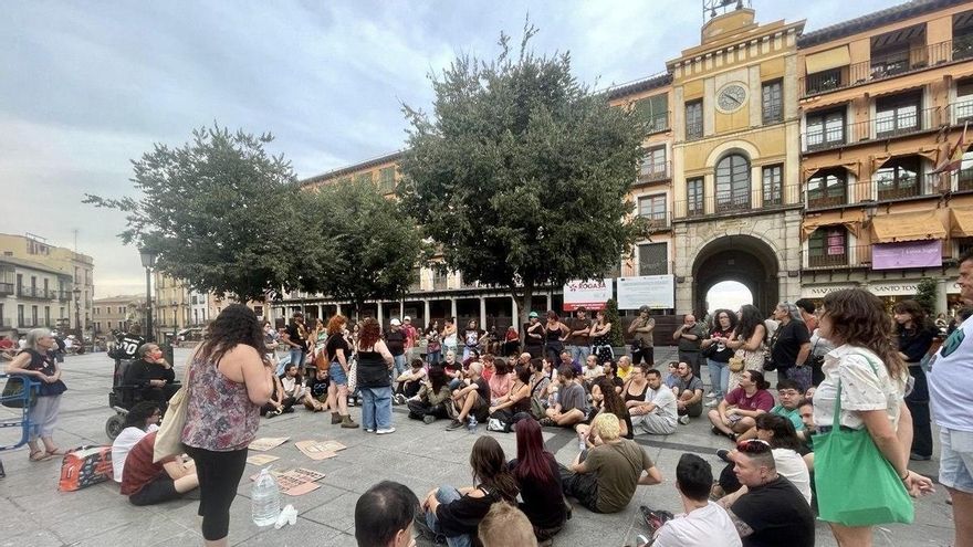 Asamblea ciudadana contra un desahucio en Toledo