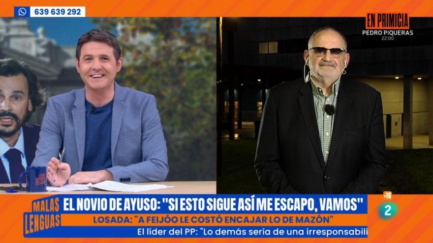 Antón Losada plantea a González Amador una tercera opción al destierro o el suicidio: "Paga tus impuestos"