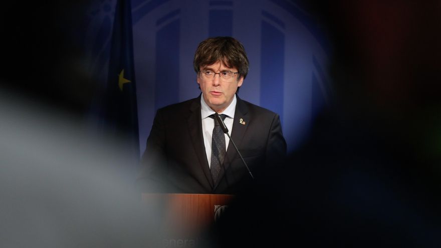 El expresidente catalán Carles Puigdemont, en una foto de archivo. EFE/EPA/STEPHANIE LECOCQ