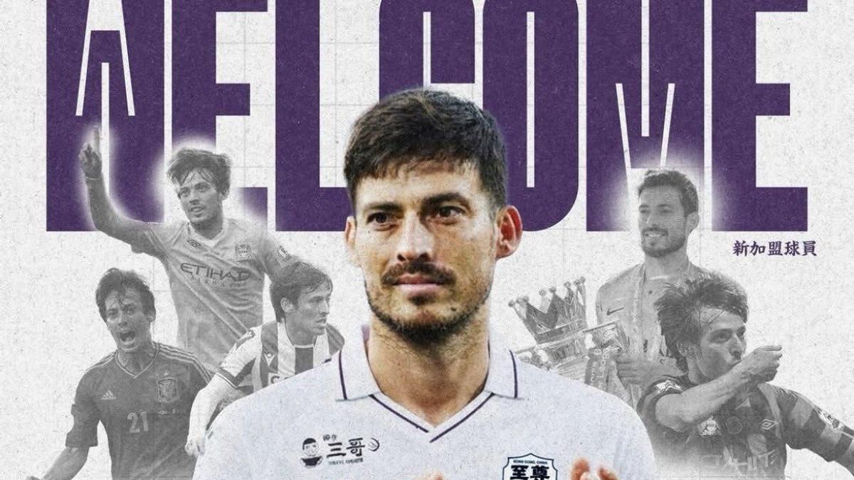 David Silva vuelve al fútbol tres años después y ficha por el Supreme Sha Tin de Hong Kong