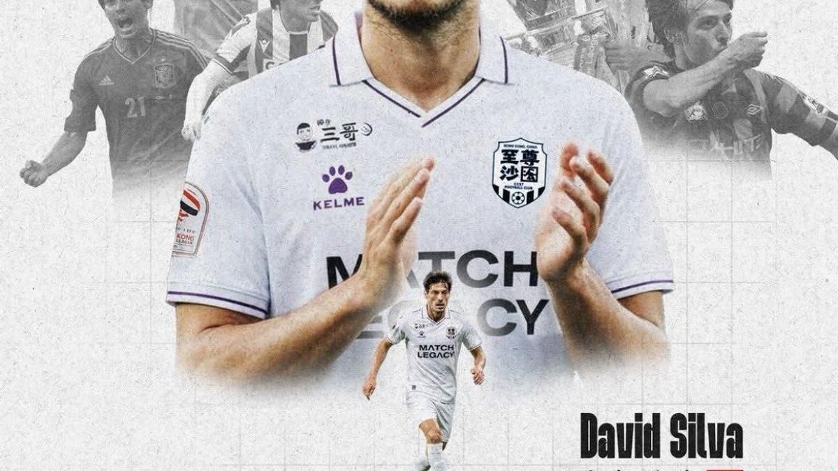 David Silva vuelve al fútbol tres años después y ficha por el Supreme Sha Tin de Hong Kong