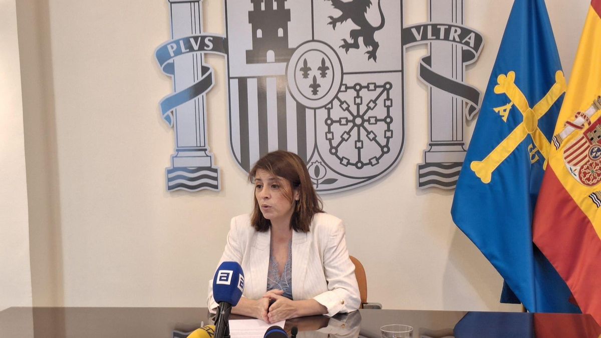 Adriana Lastra permanece ingresada desde el fin de semana en el Hospital Central de Oviedo por una indisposición