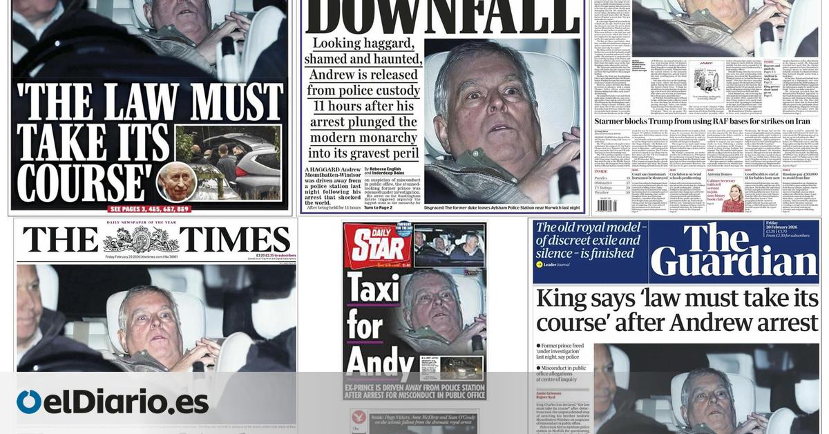 Qué ha pasado con el expríncipe Andrés y qué puede ocurrir ahora para la monarquía británica y el Gobierno de Starmer