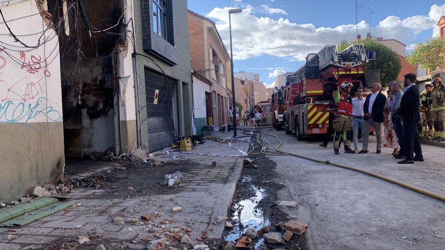 Una mujer muerta y 14 heridos en la explosión de un edificio en Valladolid