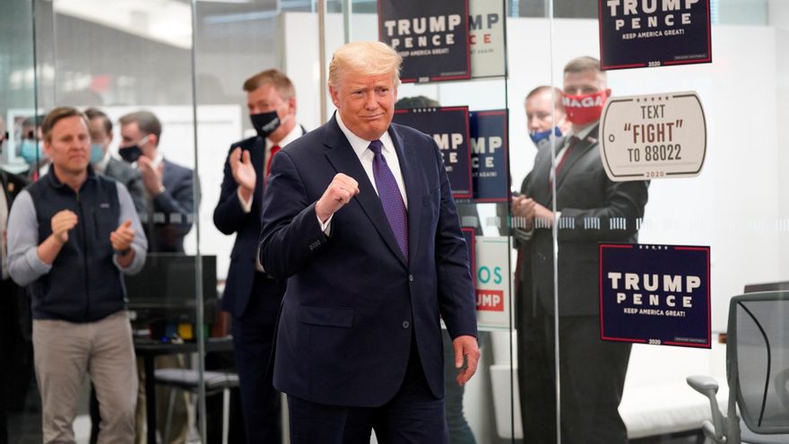 El presidente de Estados Unidos, Donald J. Trump. EFE/EPA/Chris Kleponis / POOL