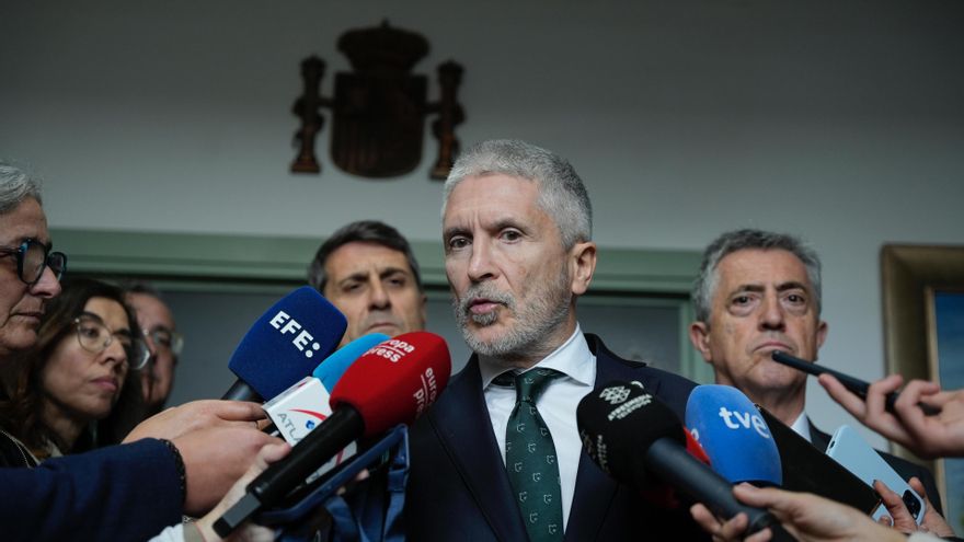 El ministro de Interior, Fernando Grande-Marlaska,