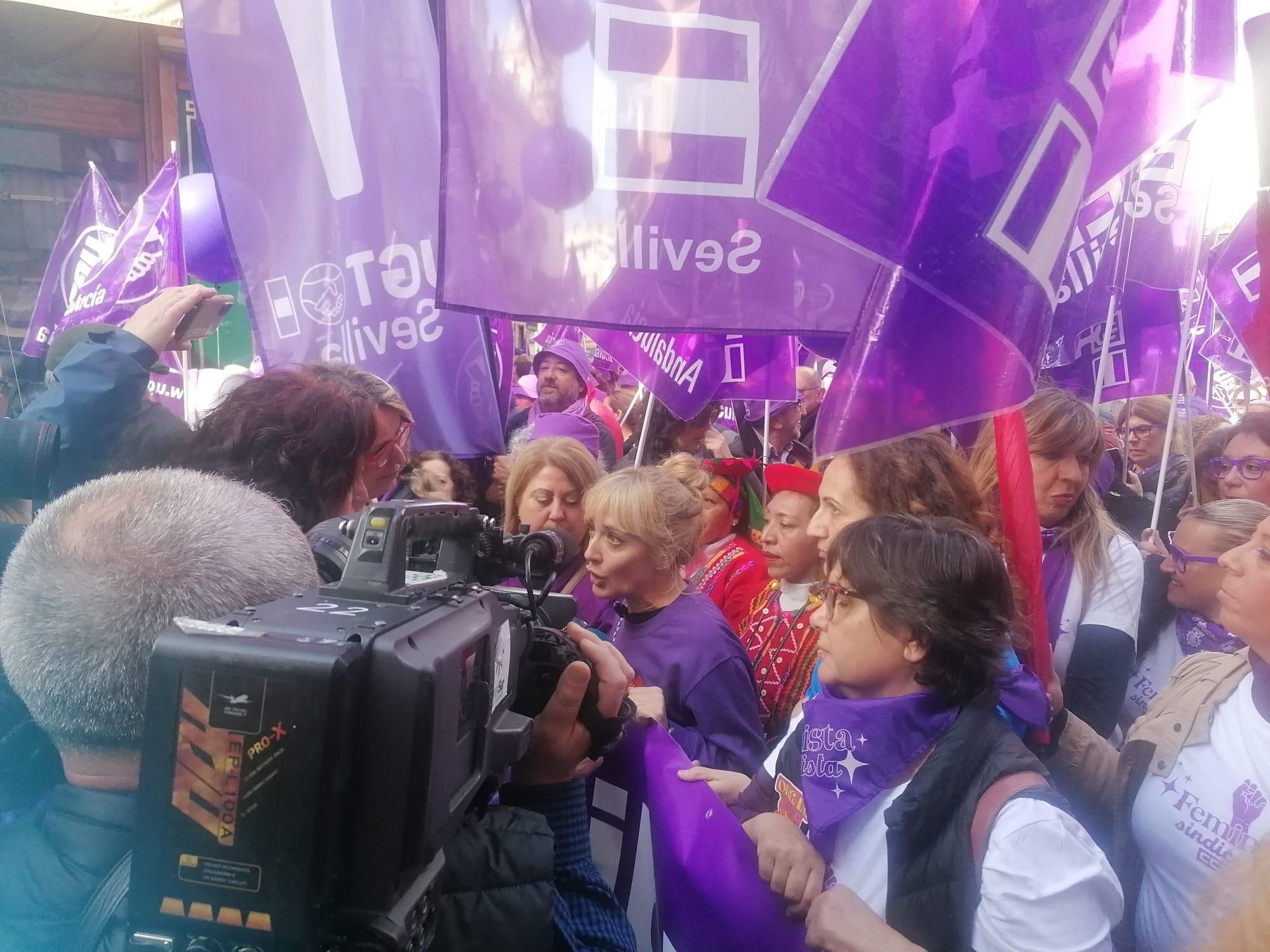 El 8M en Andalucía, en imágenes