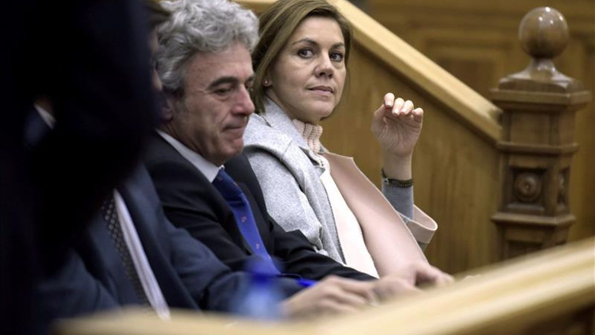 Cospedal en las Cortes de Castilla-La Mancha