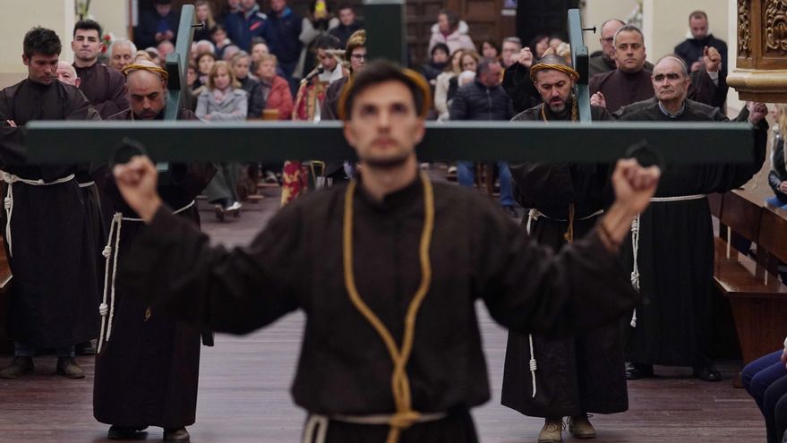 La Corona franciscana de Villavicencio resiste un año más a la pérdida de población