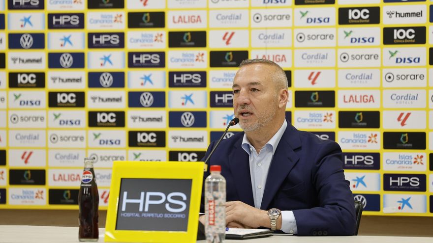 Ramírez anuncia que la UD Las Palmas ya tiene a diez jugadores fichados  y que incorporará a tres más