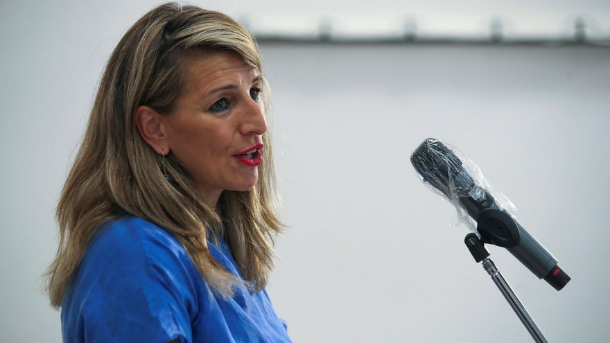 La ministra de Trabajo, Yolanda Díaz. EFE/David Fernández/Archivo