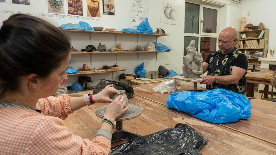 Taller de cerámica de Camargo.