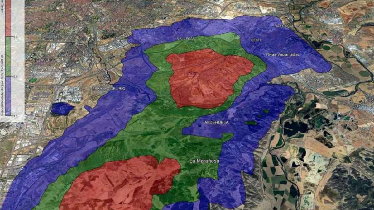 Así afectan los malos olores de los vertederos del sureste sobre Rivas y los desarrollos del Sureste