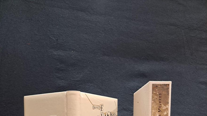 Fernández Argenta, primer premio a la encuadernación presentada bajo el lema 'Isla'