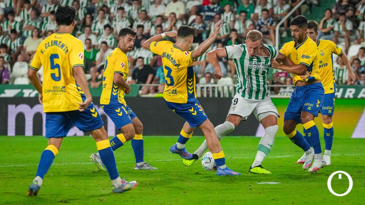 Obolskii, en el Córdoba CF - UD Las Palmas