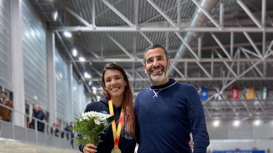 Paola Sanabria y Héctor González.