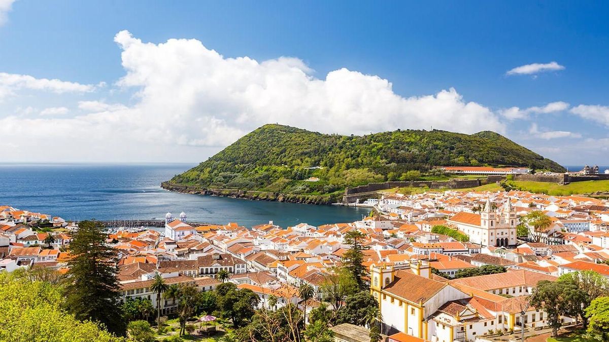 Angra do Heroismo, en la isla de Terceira (Azores).