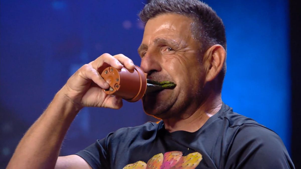 Giuseppe Il Fichiro se come un cactus en 'Got Talent'