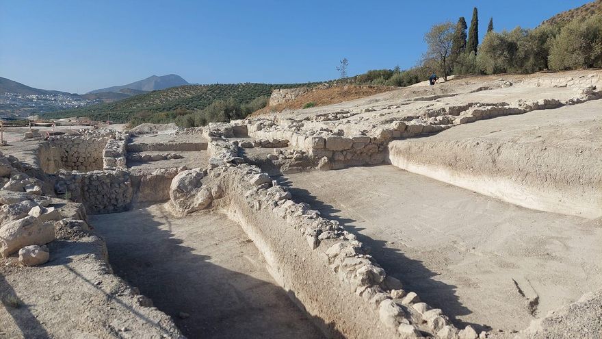 Las obras de la Variante de Las Angosturas sacan a la luz un gran yacimiento romano