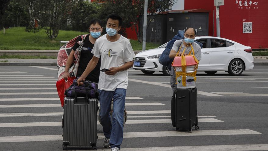 China suma 22 nuevos casos de coronavirus, la misma cifra que en la víspera. EFE/EPA/WU HONG