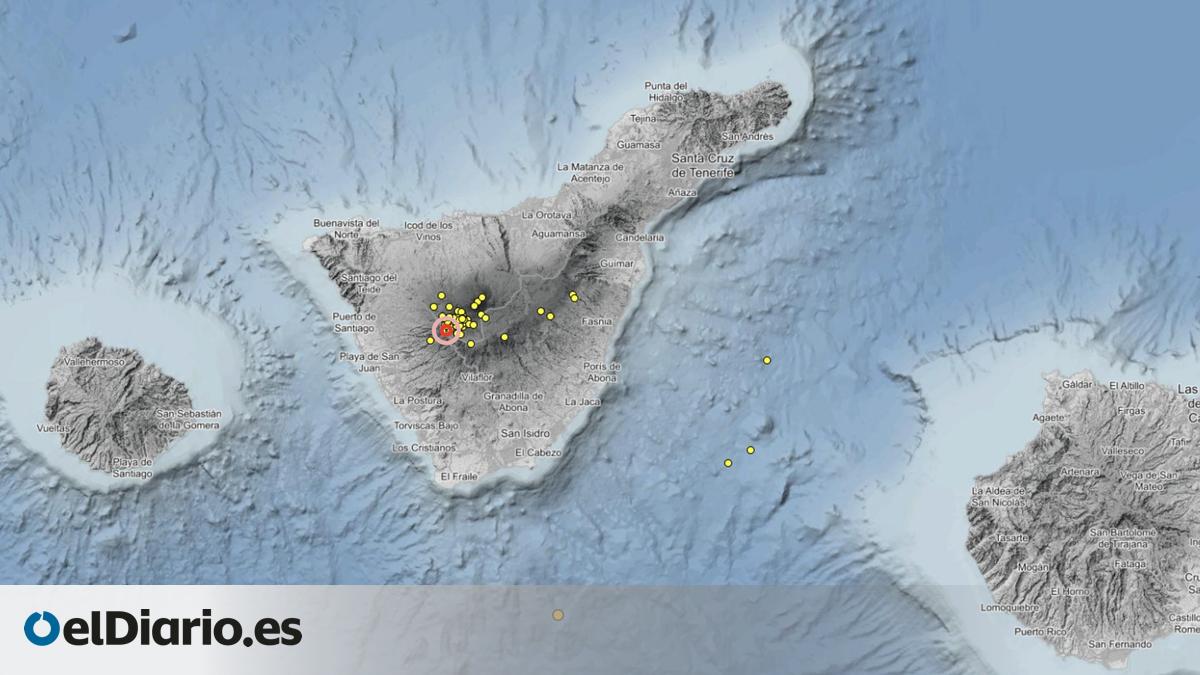 Registrados 79 terremotos de baja magnitud en Tenerife
