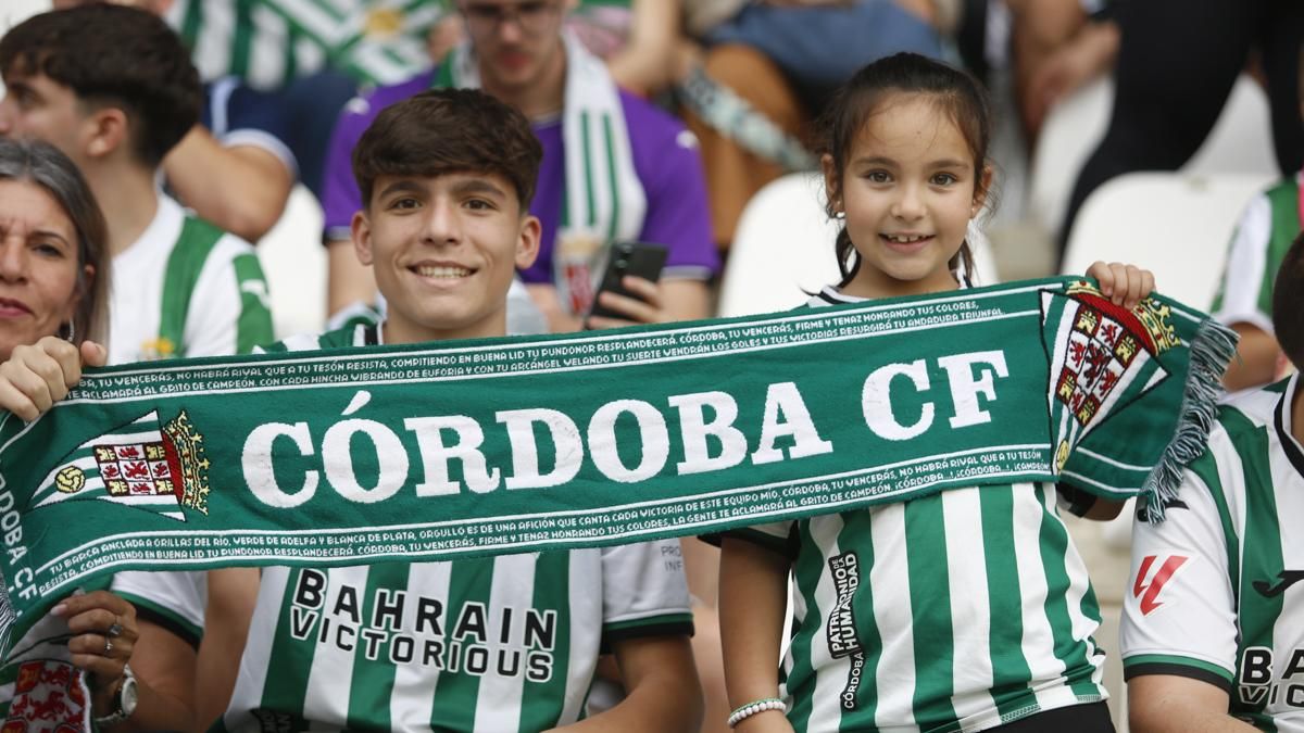 Grada Blanquiverde del Córdoba CF - UD Almería