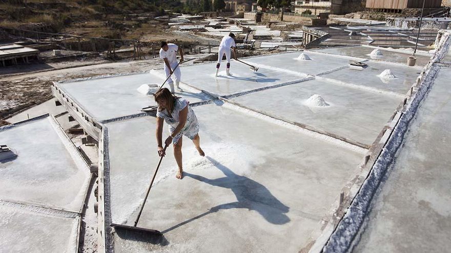 Las salinas de Añana.