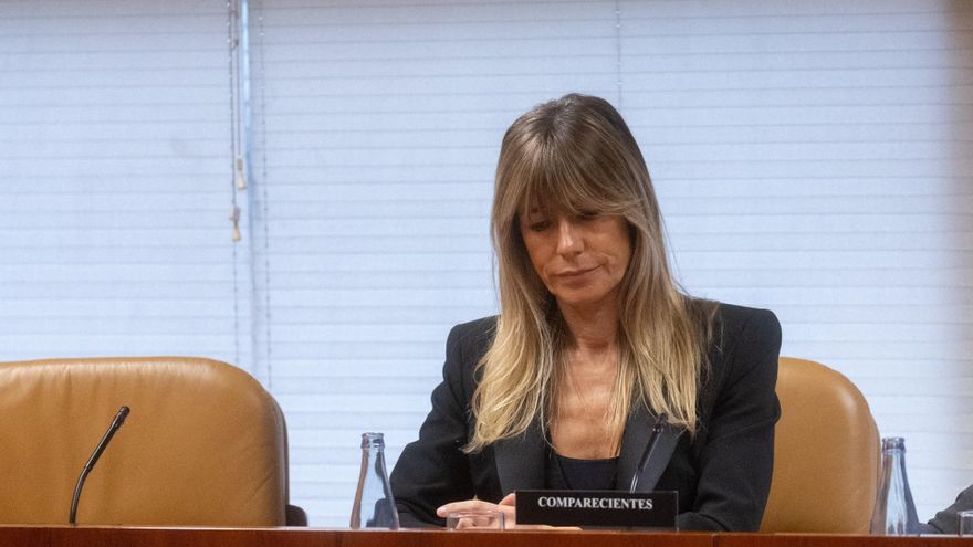 Archivo - La mujer del presidente del Gobierno, Begoña Gómez, durante la Comisión de Investigación sobre programas de cátedras y postgrados de la Universidad Complutense de Madrid y empresas financiadoras, en la Asamblea de Madrid, a 13 de noviembre de 20