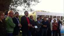 El presidente murciano en su primer acto público tras conocerse la postura de TSJ sobre 'caso Auditorio'