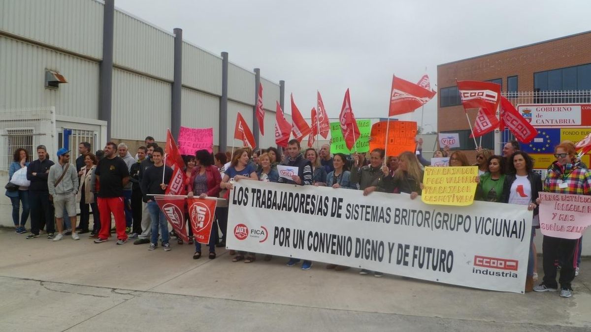 Concentración de la plantilla de Sistemas Britor