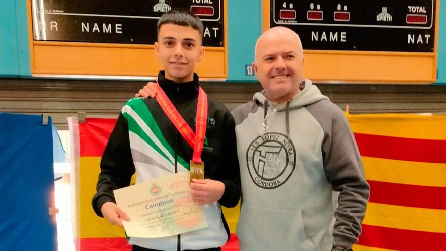 Lucas Muñoz, campeón de España de tiro olímpico