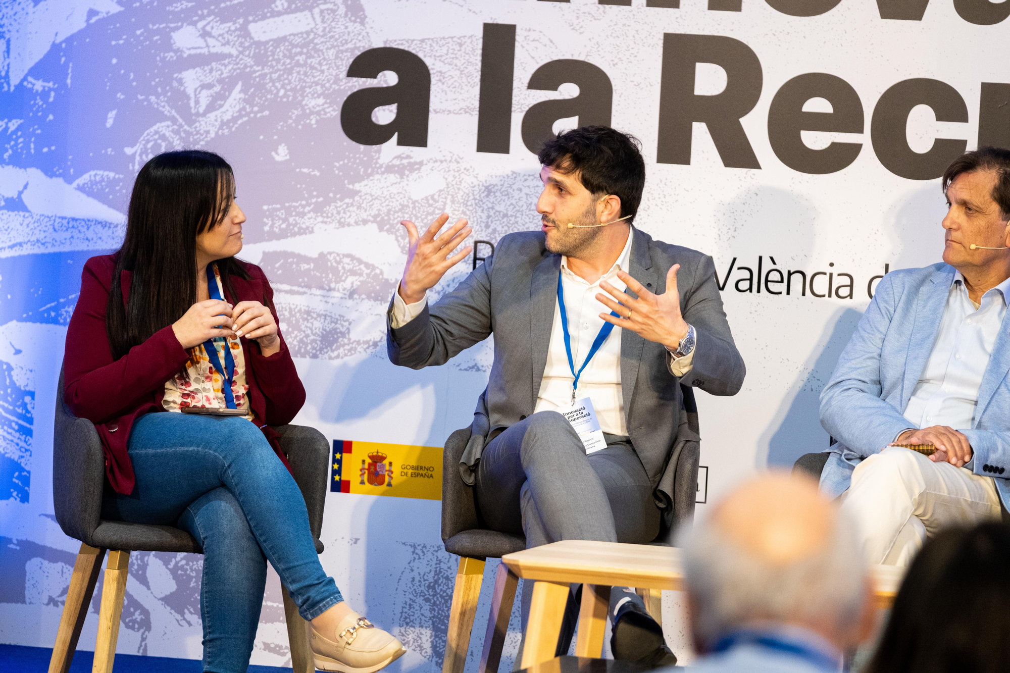 Lorena Silvent, Sergi Pitarch y Alfons Domínguez.