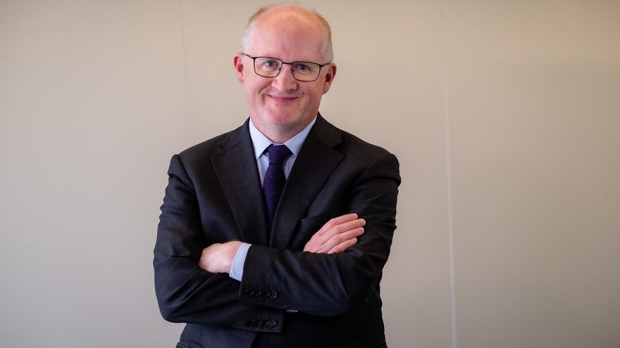 Archivo - Philip Lane, miembro del directorio del BCE