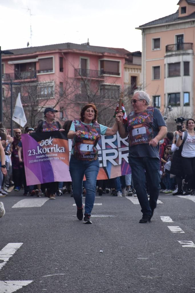 Así han sido los primeros kilómetros de la Korrika de 2024, en imágenes