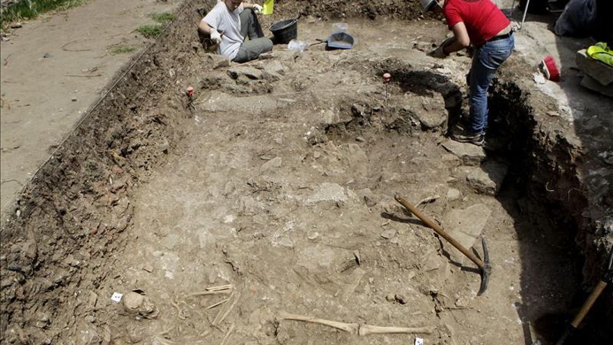 Encuentran restos de un cementerio medieval en Algeciras