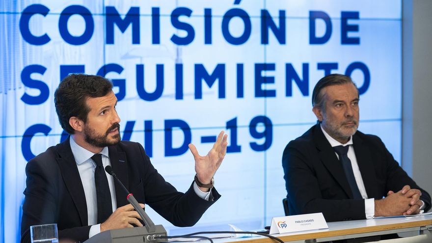 De Carlos Lesmes a Enrique López: las puertas giratorias entre el PP y la justicia que Casado dice ahora combatir