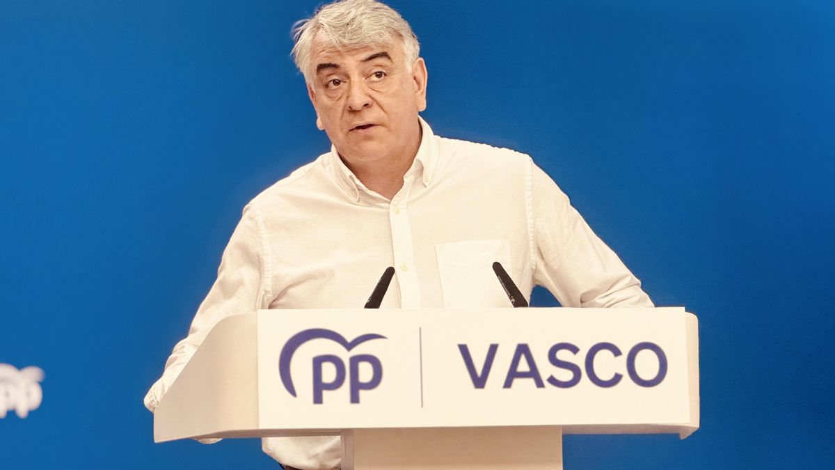 Javier de Andrés, este miércoles en Vitoria