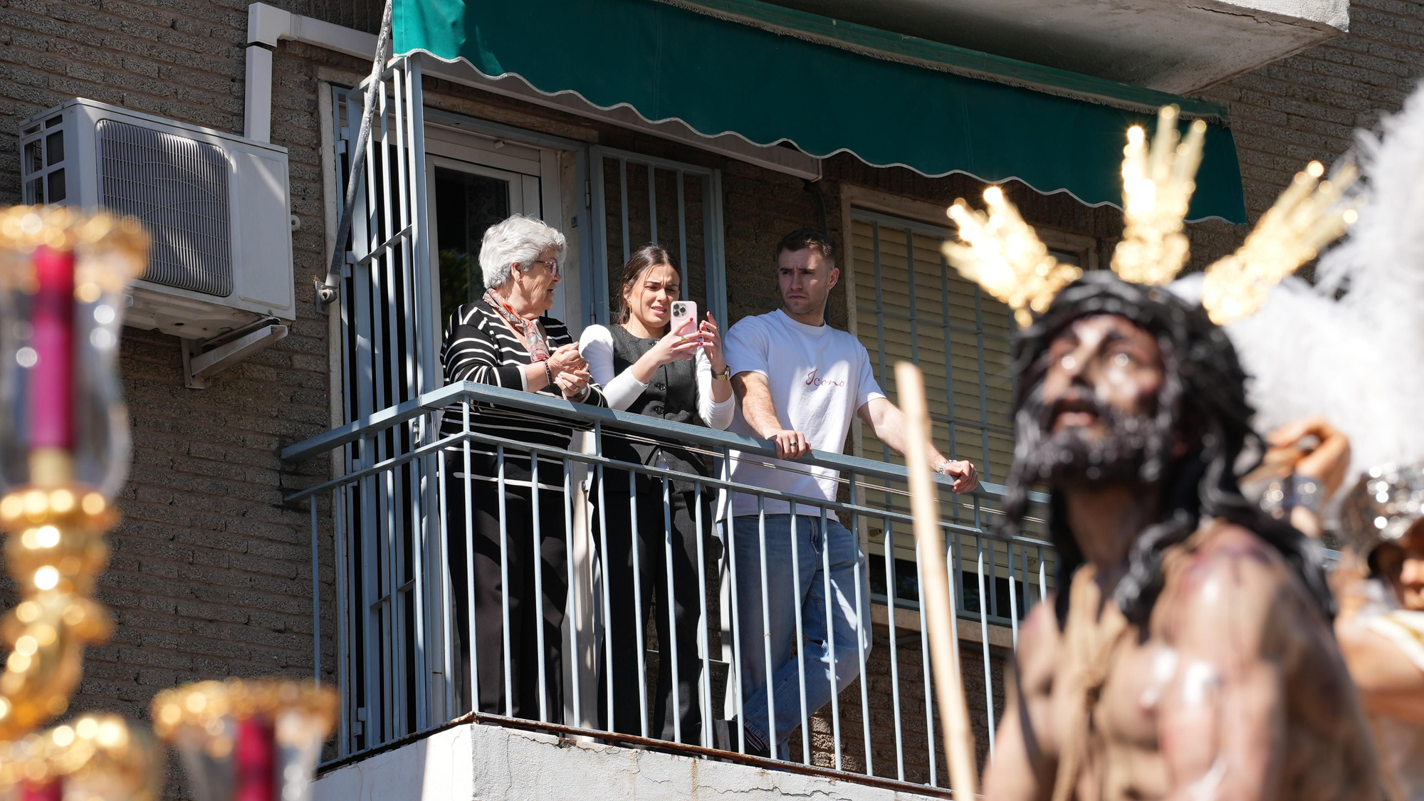 Salida procesional de la Hermandad de la Merced, en imágenes