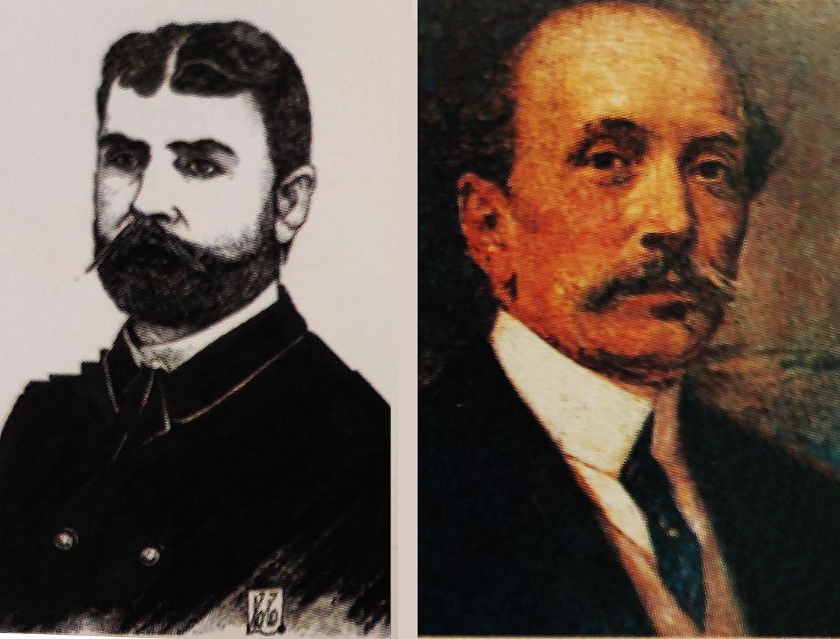 Antonio Molleda y Eduardo Dato, dos candidatos conservadores por León al Congreso de Diputados.