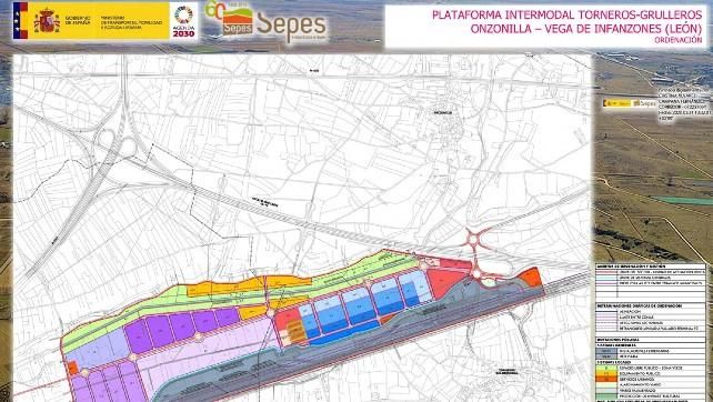 Planos de la Plataforma Logística de Torneros.