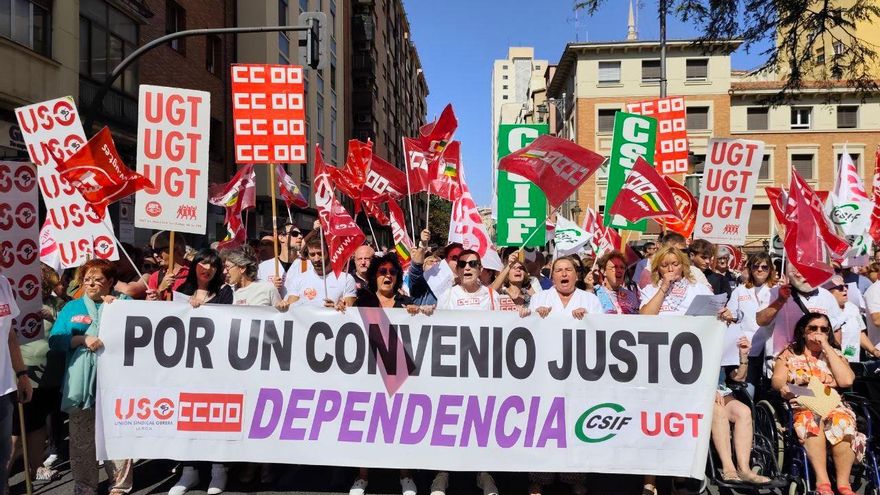 La negociación del convenio de residencias y centros de día en La Rioja, en punto muerto