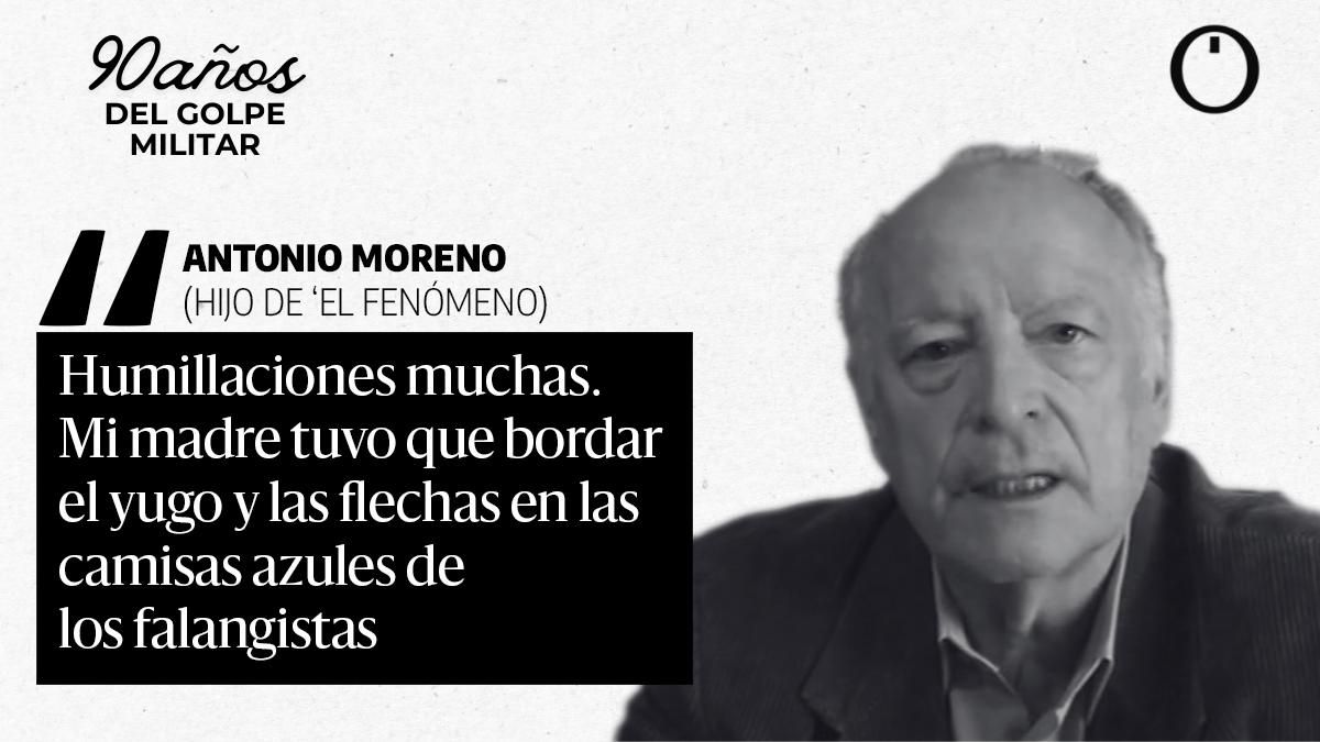 Entrevista a Antonio Moreno Ladrón de Guevara, hijo del escultor 'El Fenómeno'