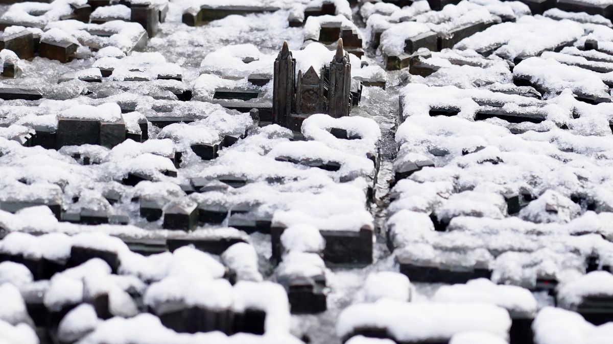 Llega una alerta por nieve en la Montaña de León y en cotas más bajas en vísperas de Nochebuena