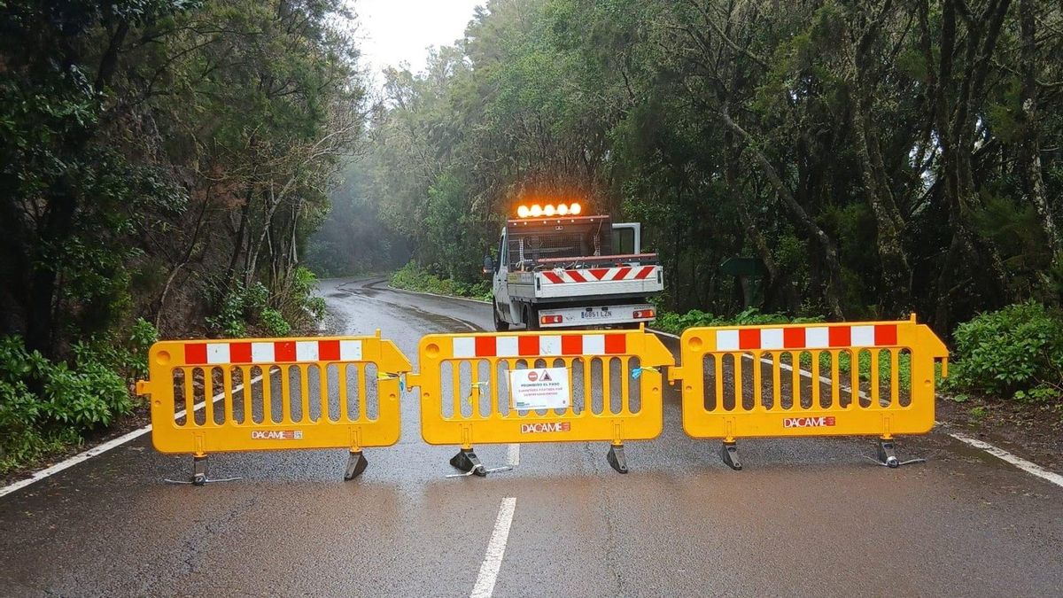 La carretera de El Rejo, en La Gomera, cerrará al tráfico este martes 13 de octubre
