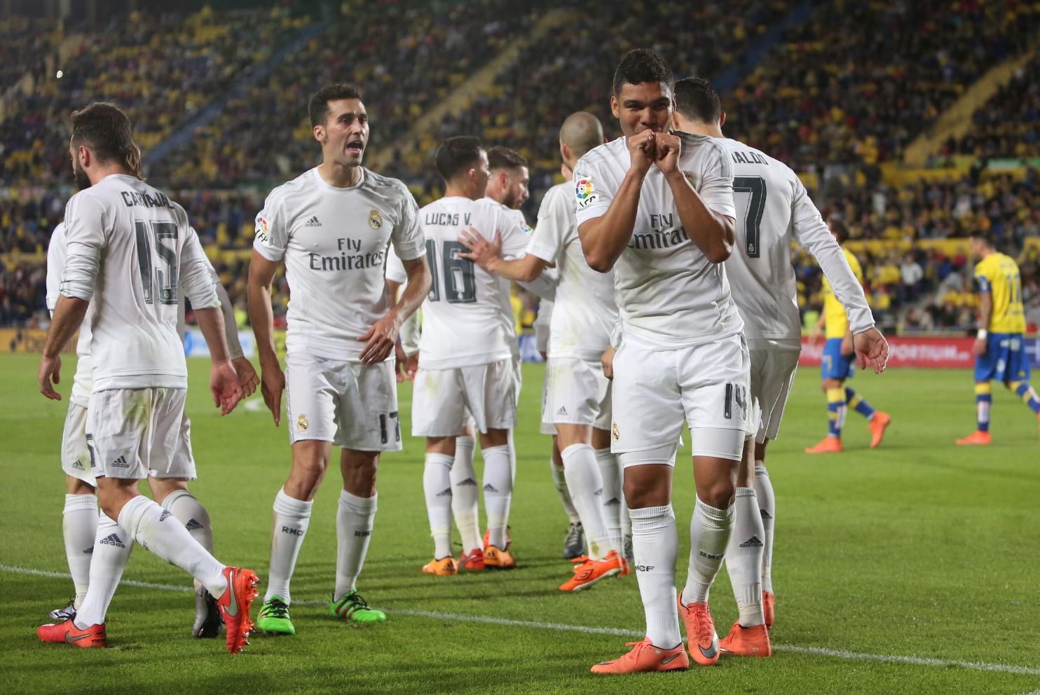 Imágenes del partido entre la UD Las Palmas y el Real Madrid en el Estadio de Gran Canaria. (Alejandro Ramos).