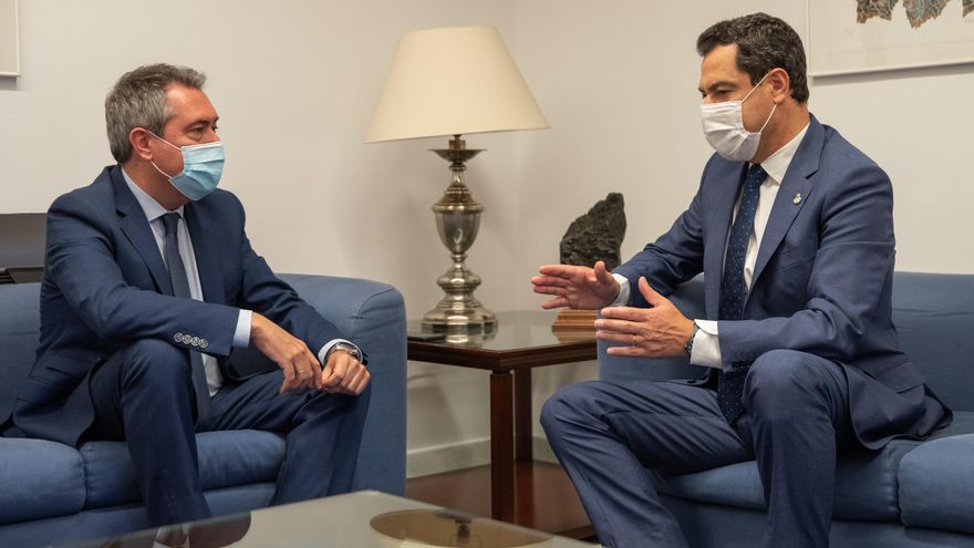 Moreno y Espadas fijan una hoja de ruta por el "consenso" en Andalucía