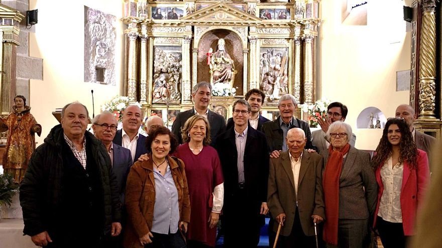 San Lorenzo vuelve a Ocón después de la despoblación de Oteruelo hace 50 años