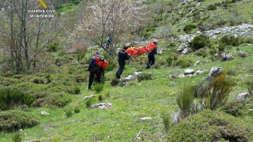 Rescate a una senderista