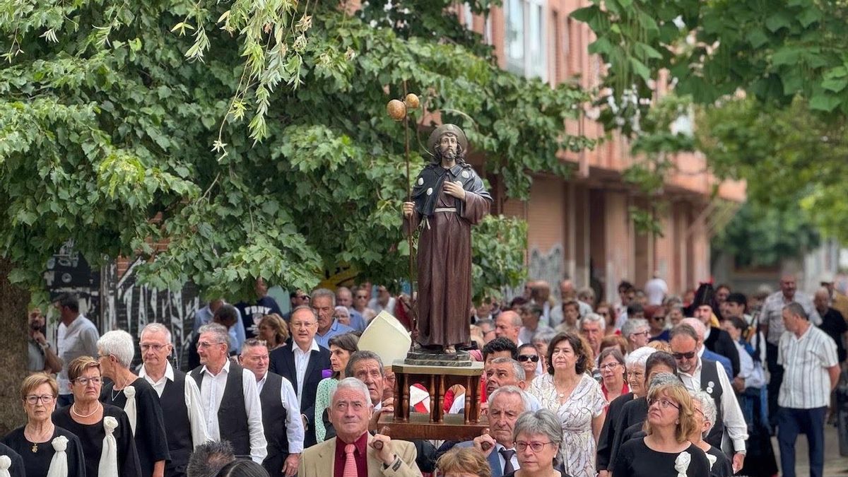 Procesión gallega en Vitoria
