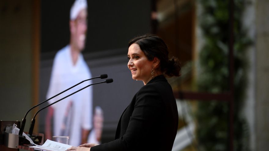 La presidenta de la Comunidad de Madrid, Isabel Díaz Ayuso.